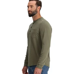 Aberdeen Long-Sleeve Henley - Men's