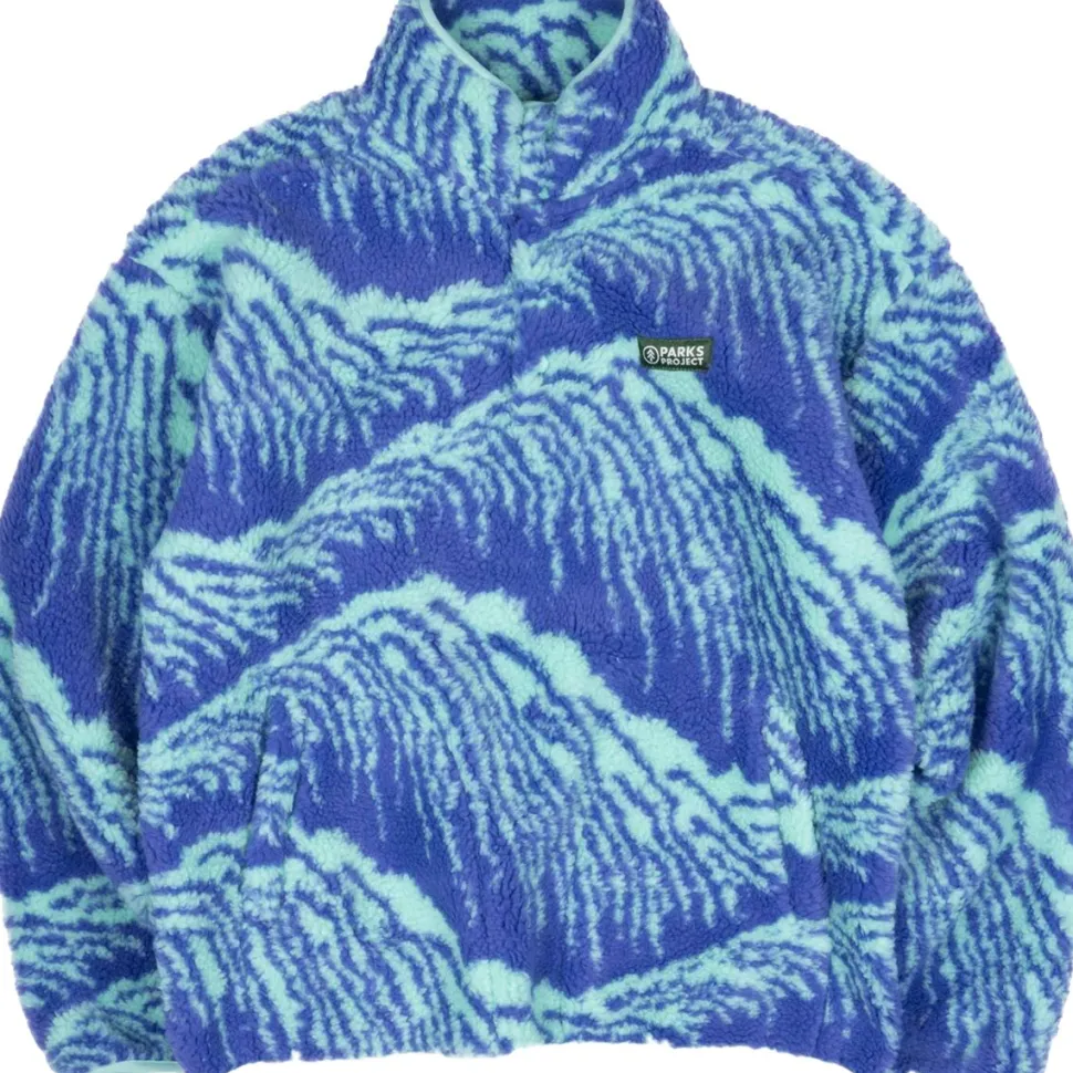 Acadia Midnight Waves High Pile Fleece - Women's