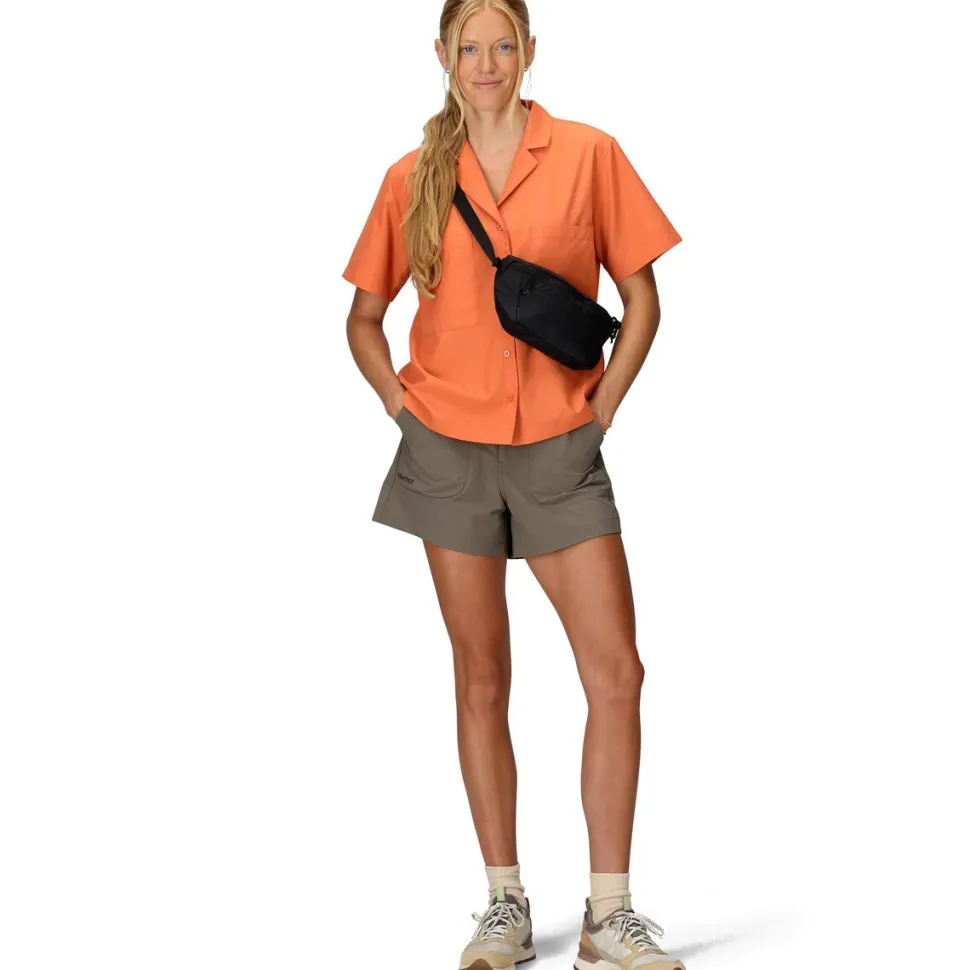 AirExchange SolarShield Camp Short-Sleeve Shirt - Women's