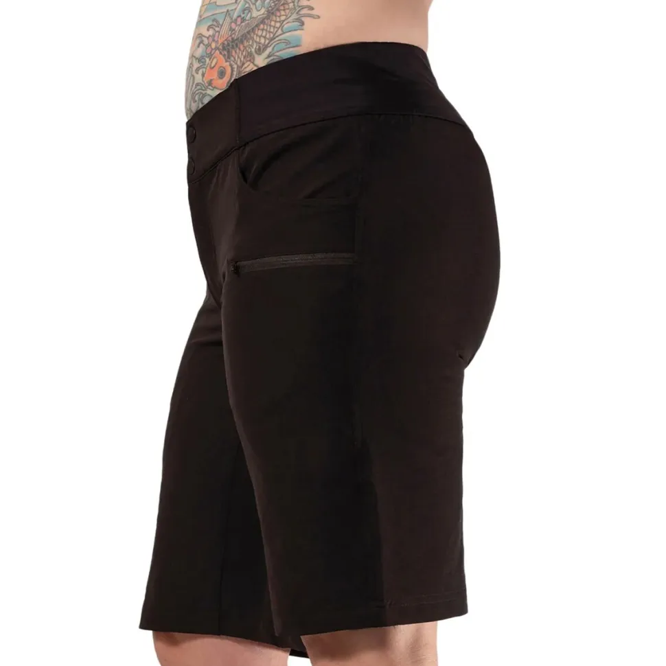 All Time - Zipper Snap Mid-Rise 11in Short - Women's