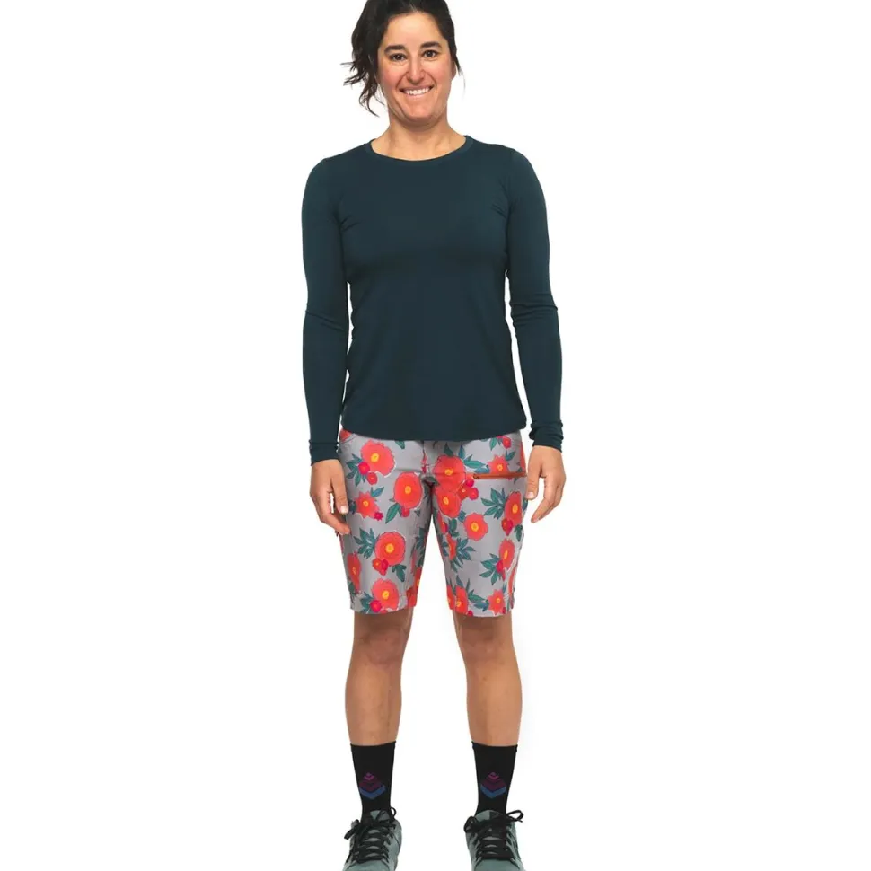 All Time - Zipper Snap Mid-Rise 11in Short - Women's