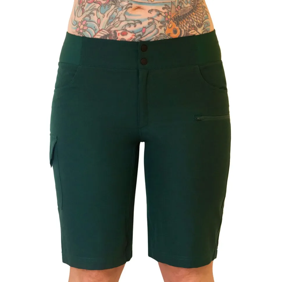 All Time - Zipper Snap Mid-Rise 11in Short - Women's