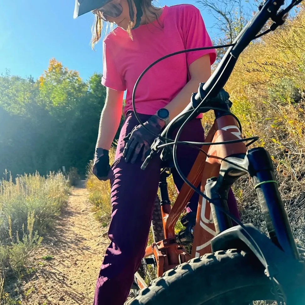 All Time - Zipper Snap Mid-Rise Pant - Women's