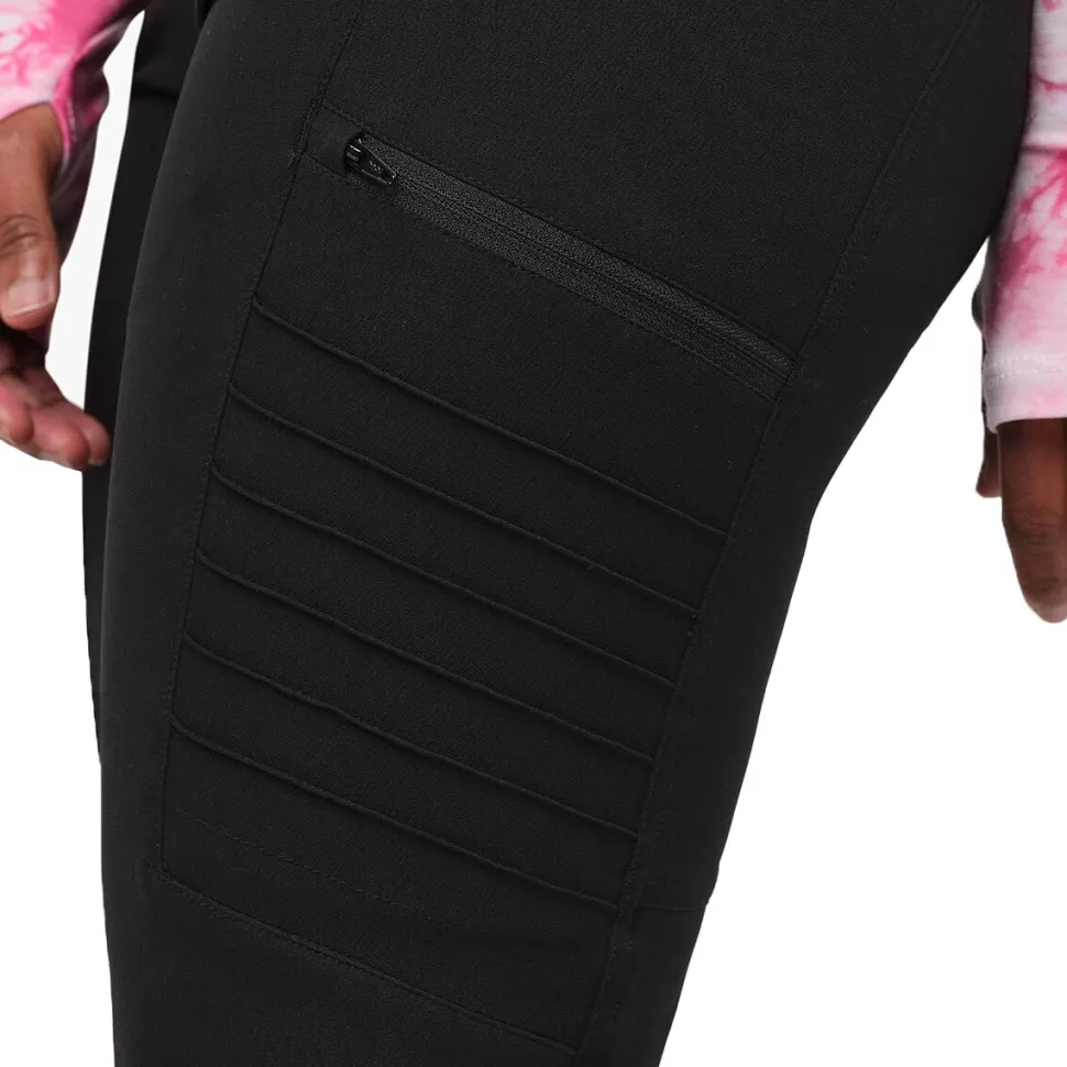 All Time - Zipper Snap Mid-Rise Pant - Women's
