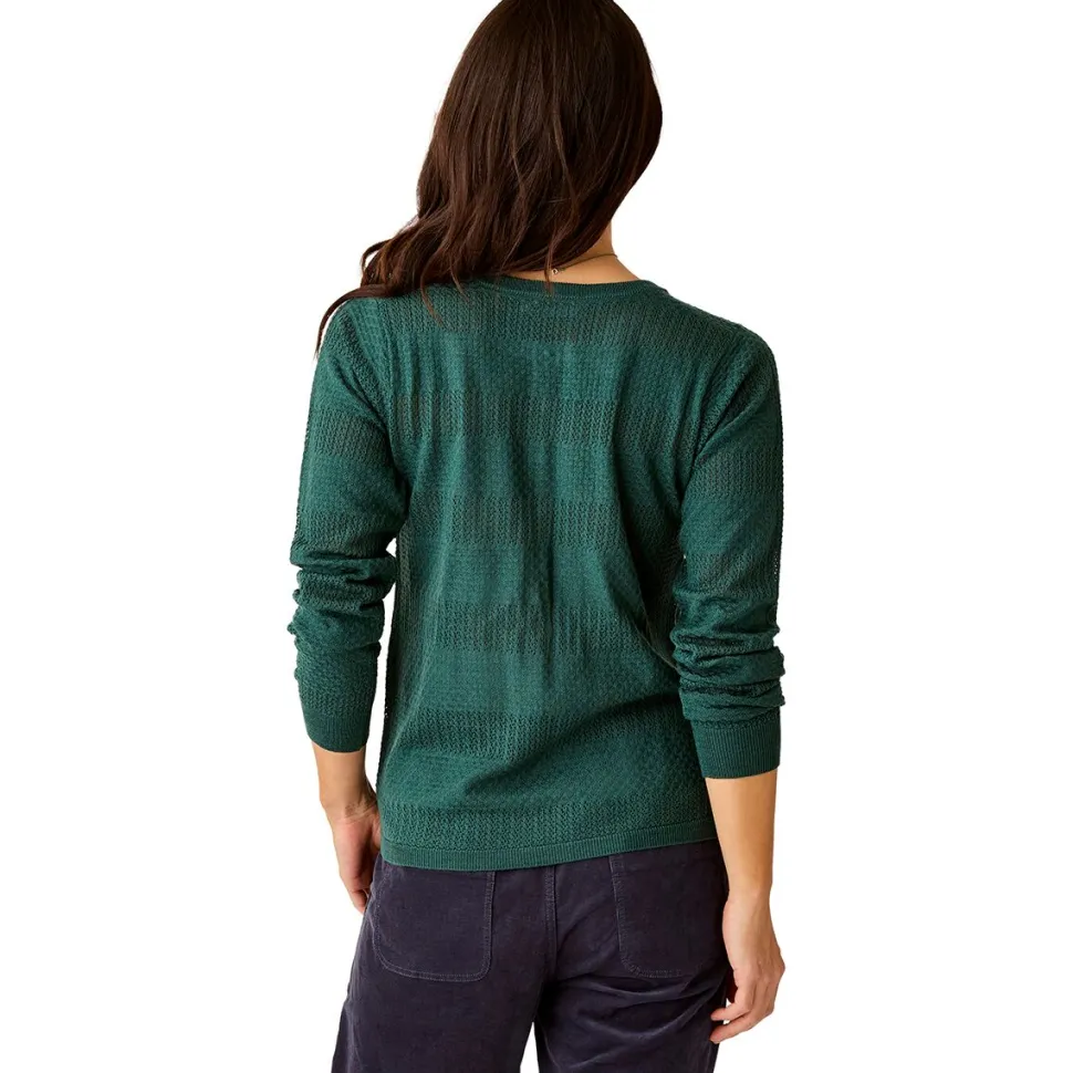 Amara Pointelle Sweater - Women's