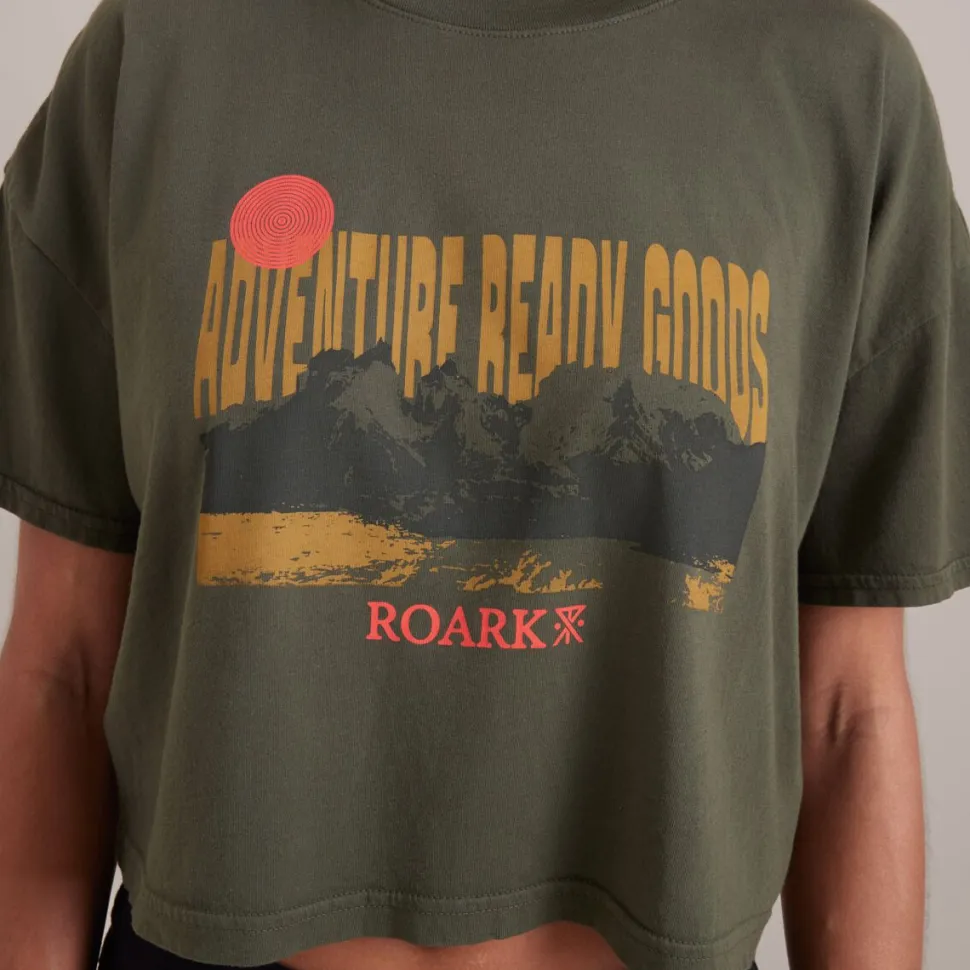 Arg Cropped Boxy T-Shirt - Women's