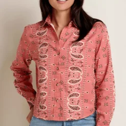 Arroyo Twill Boxy Long-Sleeve Shirt - Women's