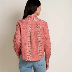 Arroyo Twill Boxy Long-Sleeve Shirt - Women's