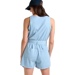 Arroyo Twill Sleeveless Romper - Women's