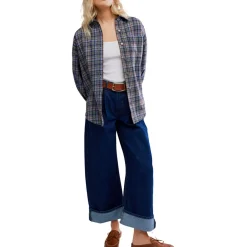 Ashley Plaid Long-Sleeve Shirt - Women's