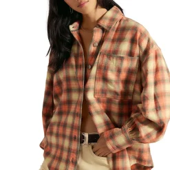 Ashley Plaid Long-Sleeve Shirt - Women's