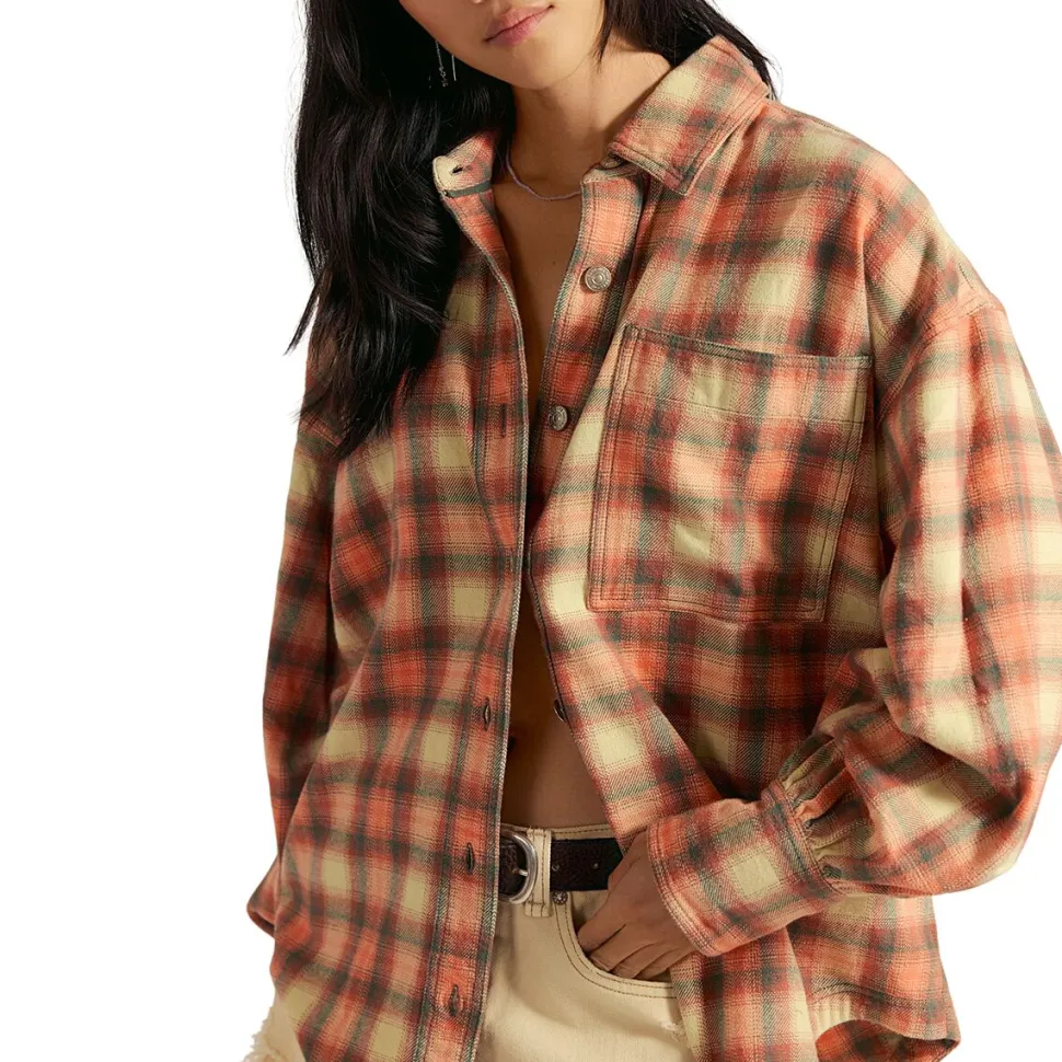 Ashley Plaid Long-Sleeve Shirt - Women's