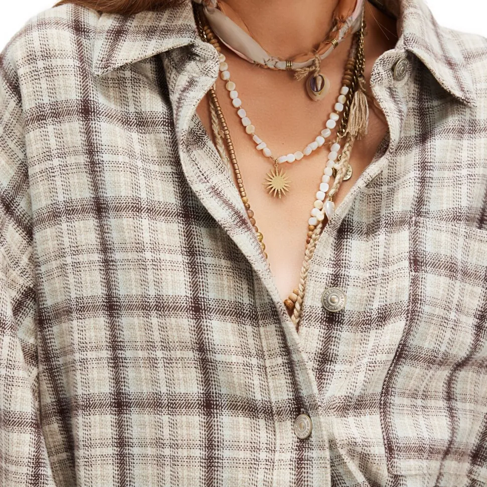 Ashley Plaid Long-Sleeve Shirt - Women's