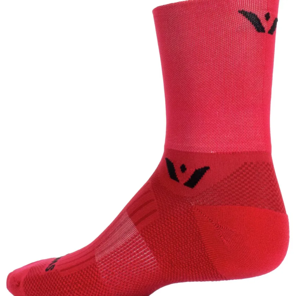 Aspire Quarter Crew High Sock