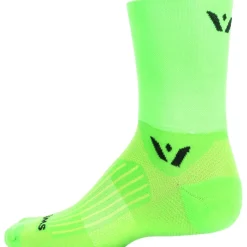 Aspire Quarter Crew High Sock