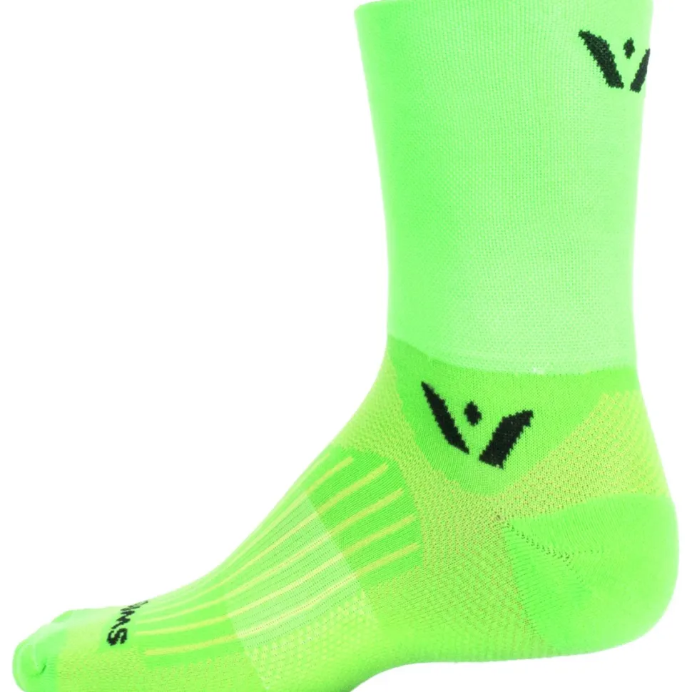 Aspire Quarter Crew High Sock