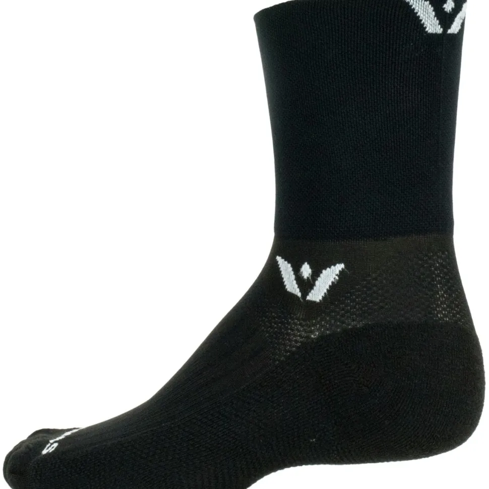 Aspire Quarter Crew High Sock
