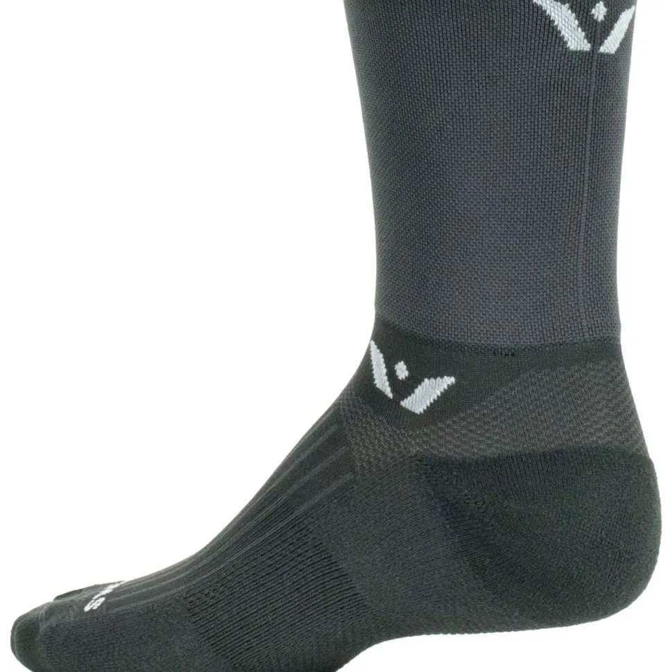 Aspire Quarter Crew High Sock