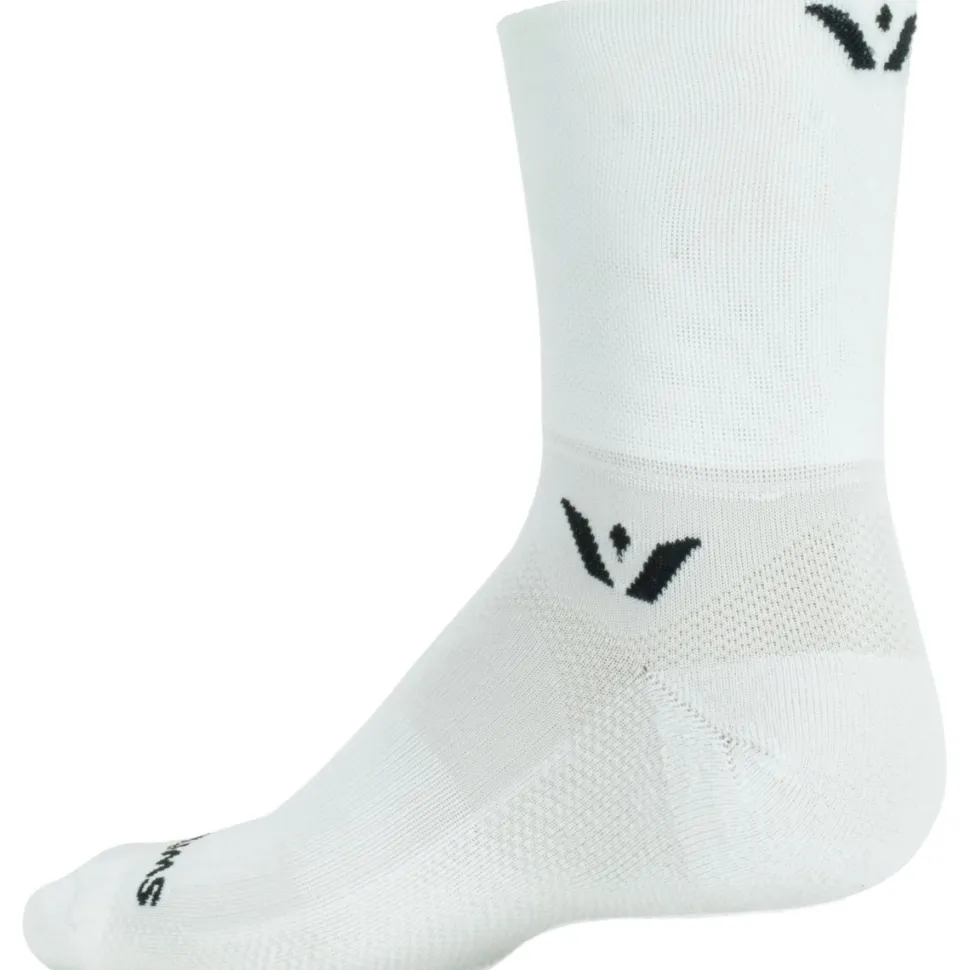 Aspire Quarter Crew High Sock