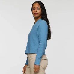 Atajo Long-Sleeve Waffle V-Neck Top - Women's