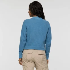 Atajo Long-Sleeve Waffle V-Neck Top - Women's