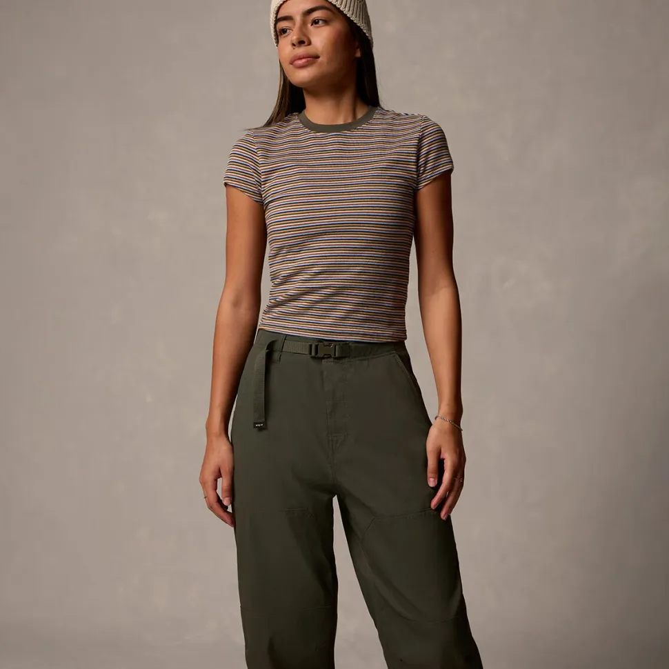 Baby Rib Short-Sleeve T-Shirt - Women's