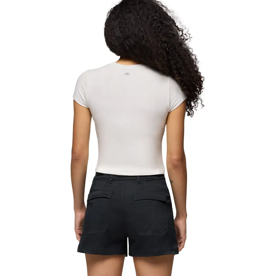 Baby Rib Short-Sleeve T-Shirt - Women's