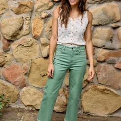 Balsam Seeded Cutoff Pant - Women's