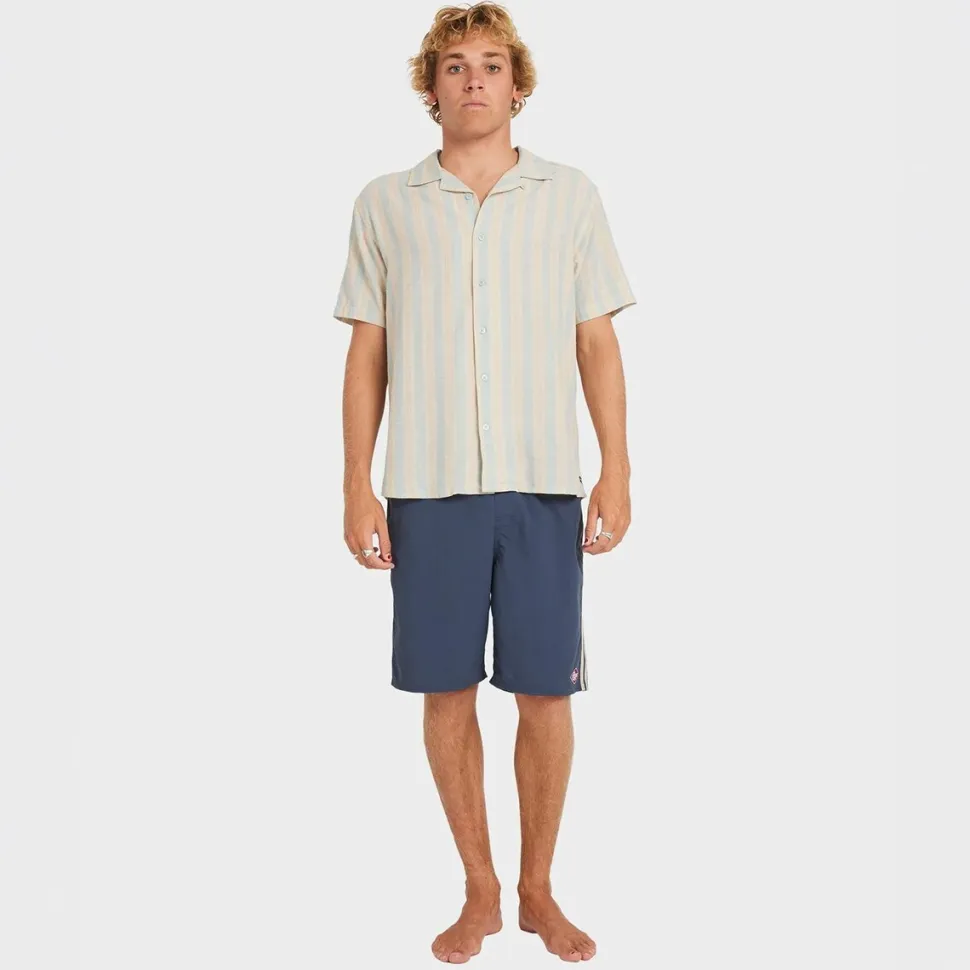 Beat Stripe Short-Sleeve Shirt - Men's
