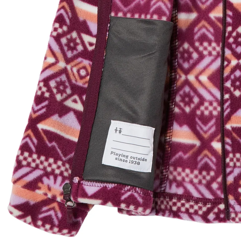 Benton Springs II Printed Fleece Jacket - Girls'