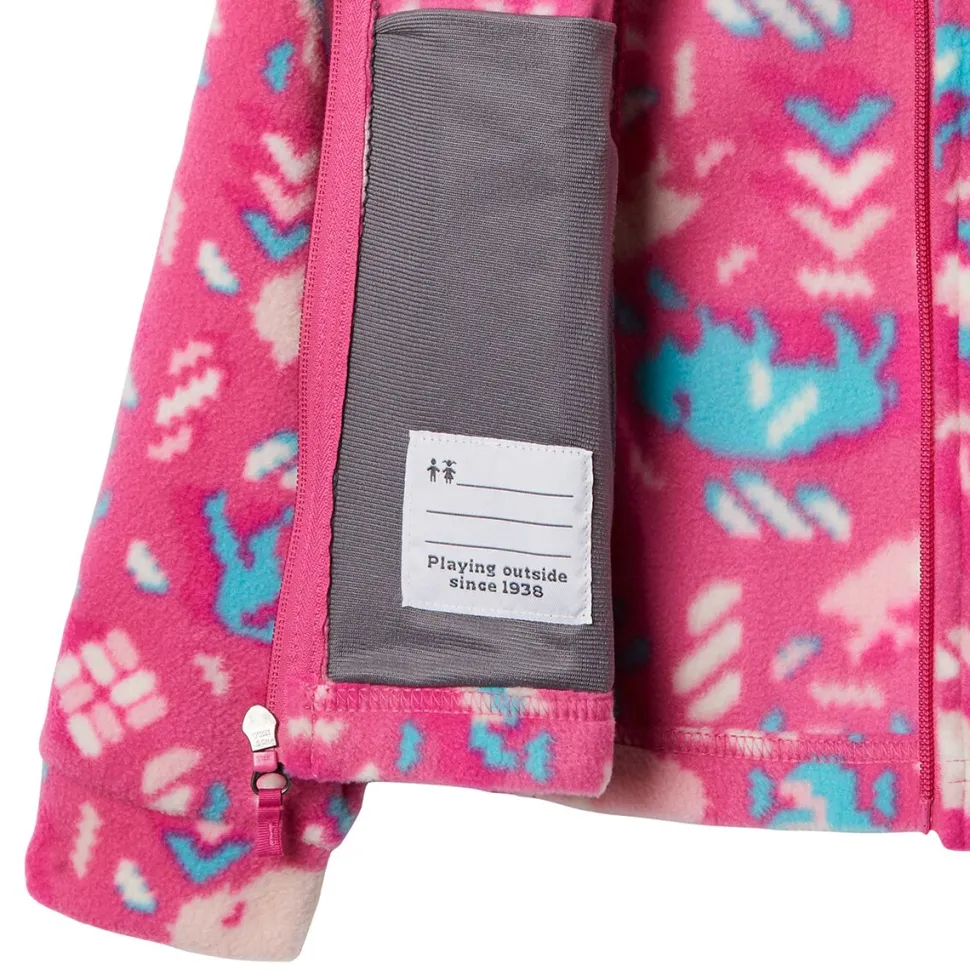 Benton Springs II Printed Fleece Jacket - Girls'