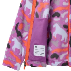Benton Springs II Printed Fleece Jacket - Girls'