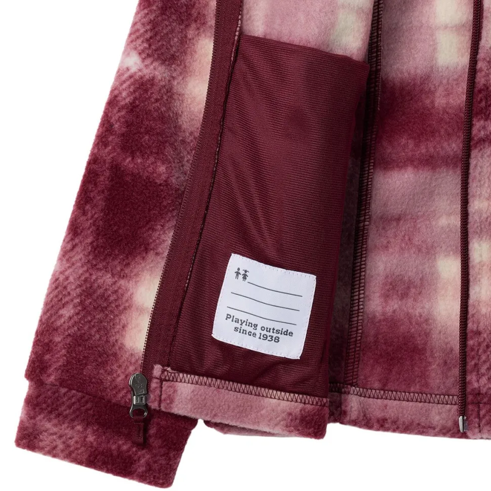 Benton Springs II Printed Fleece Jacket - Girls'