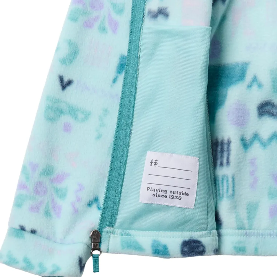 Benton Springs II Printed Fleece Jacket - Girls'