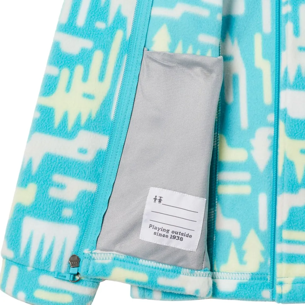 Benton Springs II Printed Fleece Jacket - Girls'