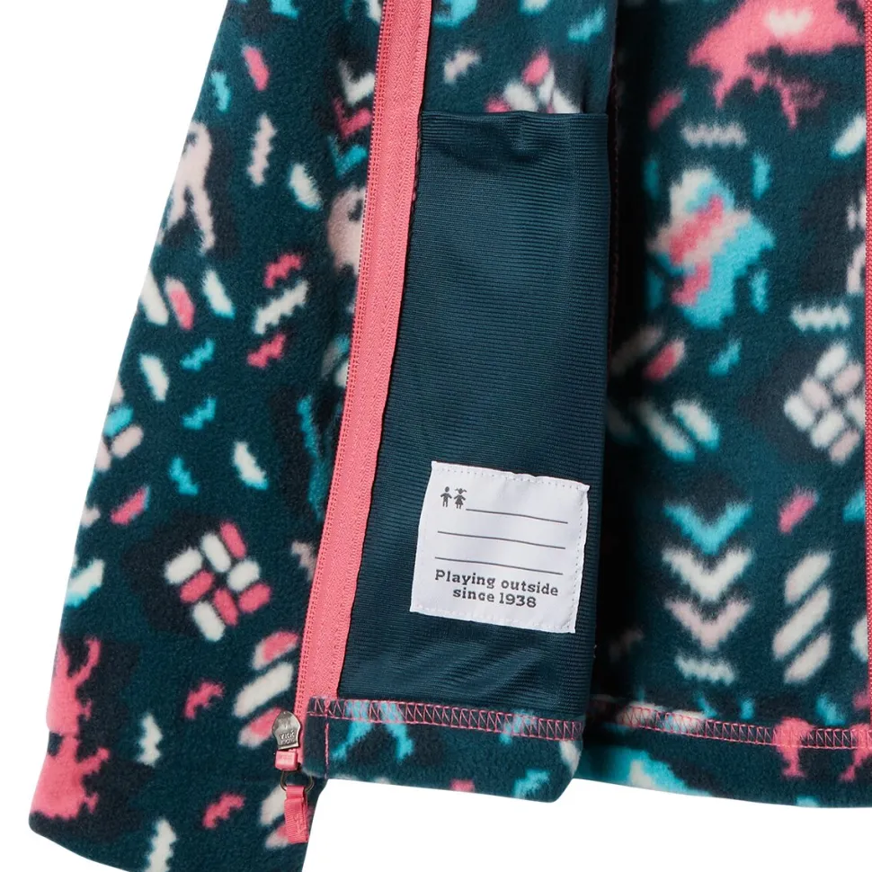 Benton Springs II Printed Fleece Jacket - Girls'
