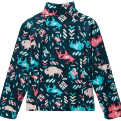 Benton Springs II Printed Fleece Jacket - Girls'