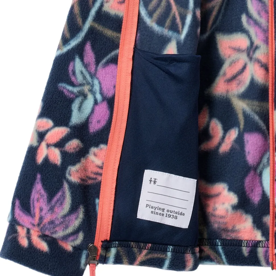 Benton Springs II Printed Fleece Jacket - Girls'