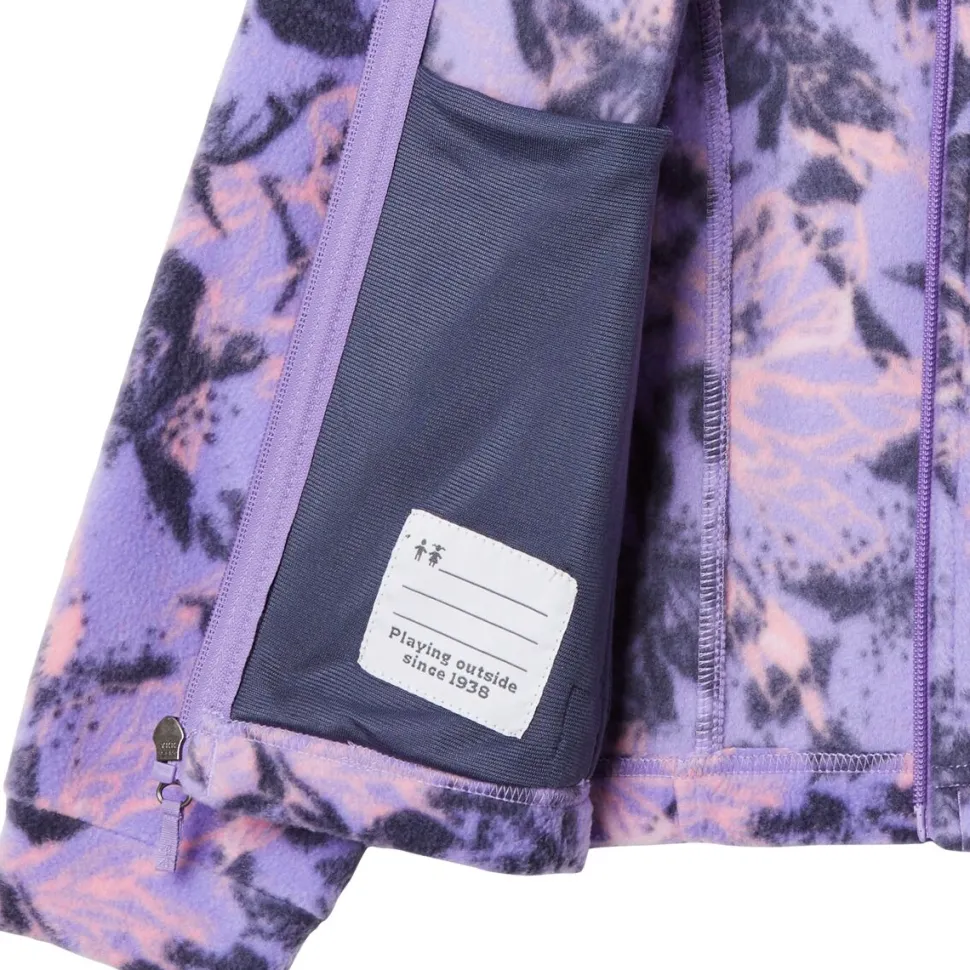 Benton Springs II Printed Fleece Jacket - Toddler Girls'