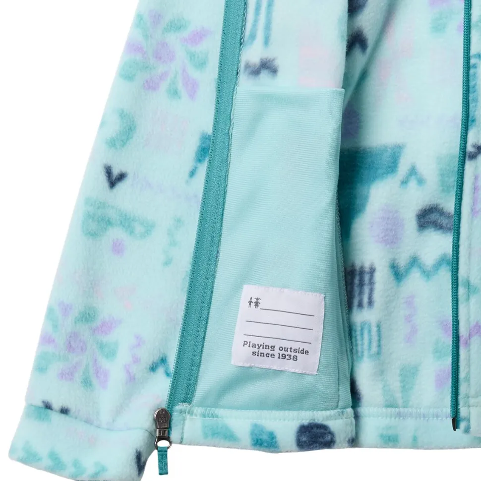 Benton Springs II Printed Fleece Jacket - Toddler Girls'