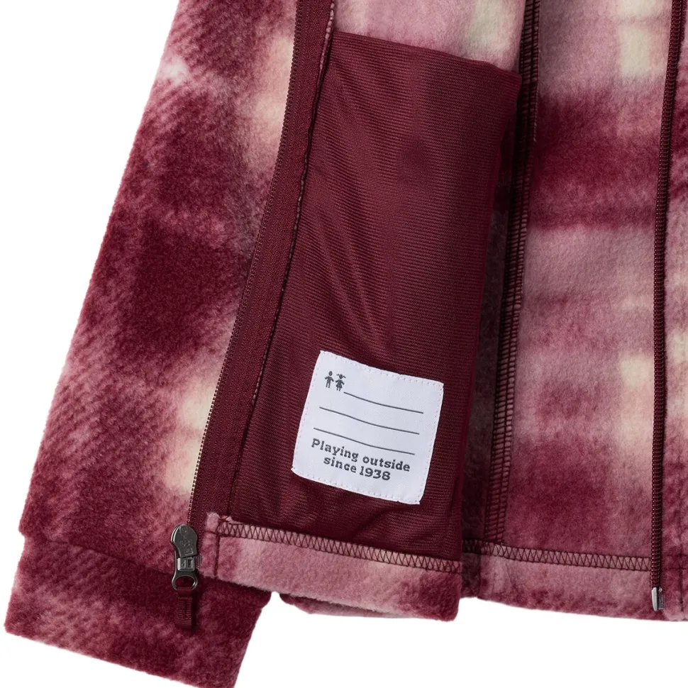 Benton Springs II Printed Fleece Jacket - Toddler Girls'