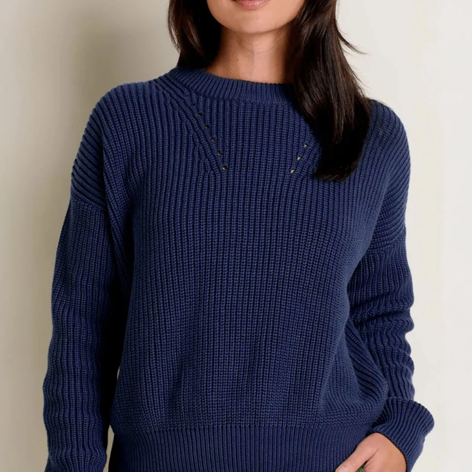 Bianca Shaker Crew Sweater - Women's