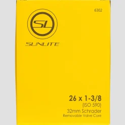 Bicycle Tube 26 x 1-3/8in Schrader Valve