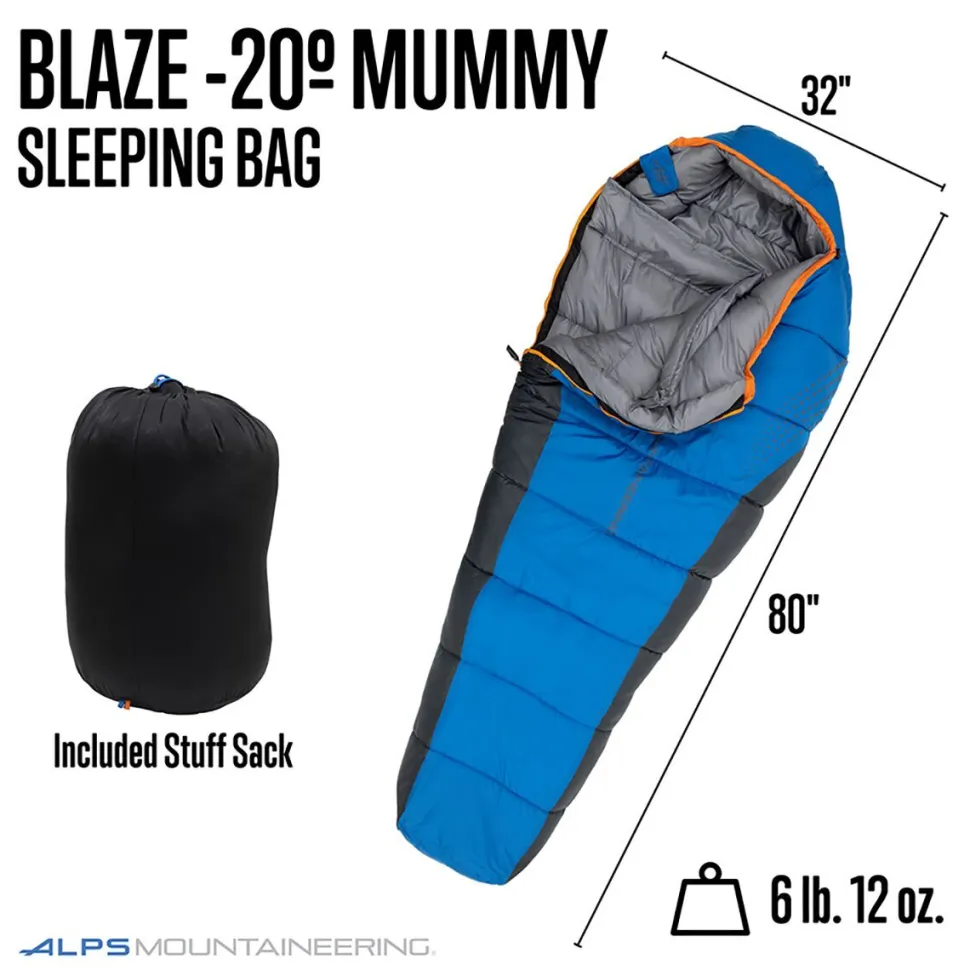 Blaze 0 Sleeping Bag: 0F Synthetic