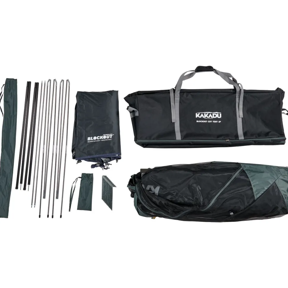 BlockOut Cot Tent: 2-Person 3-Season
