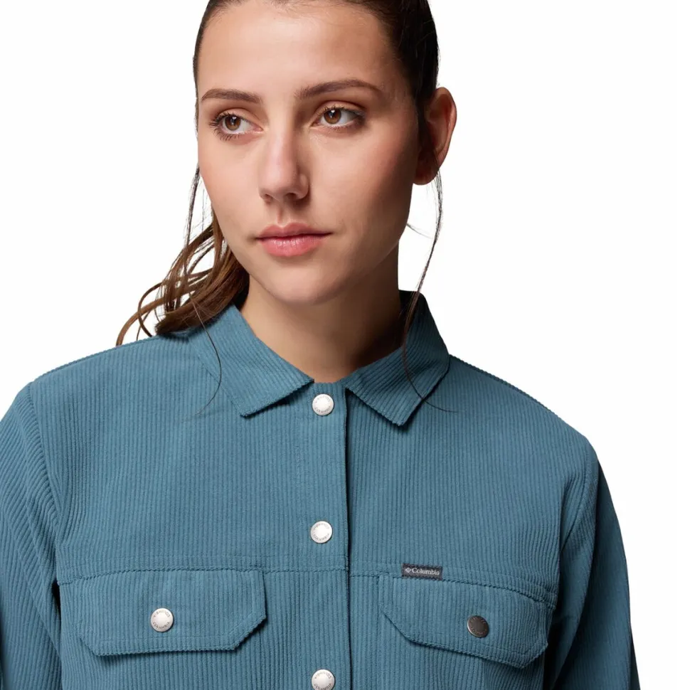 Blue Point Creek Short Corduroy Shirt Jacket - Women's
