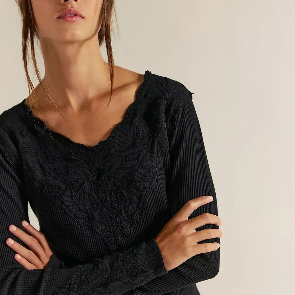 Butterfly Cuff Top - Women's