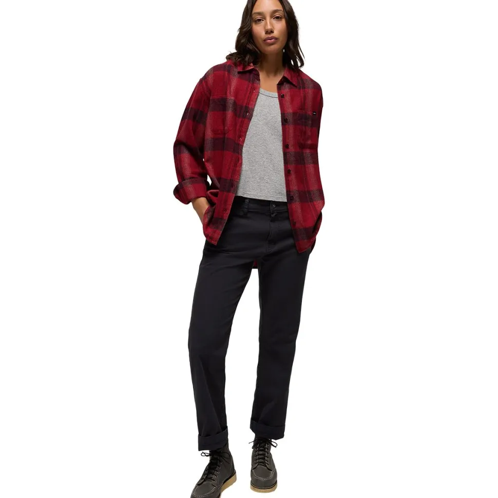 Cabin Core Flannel Shirt - Women's