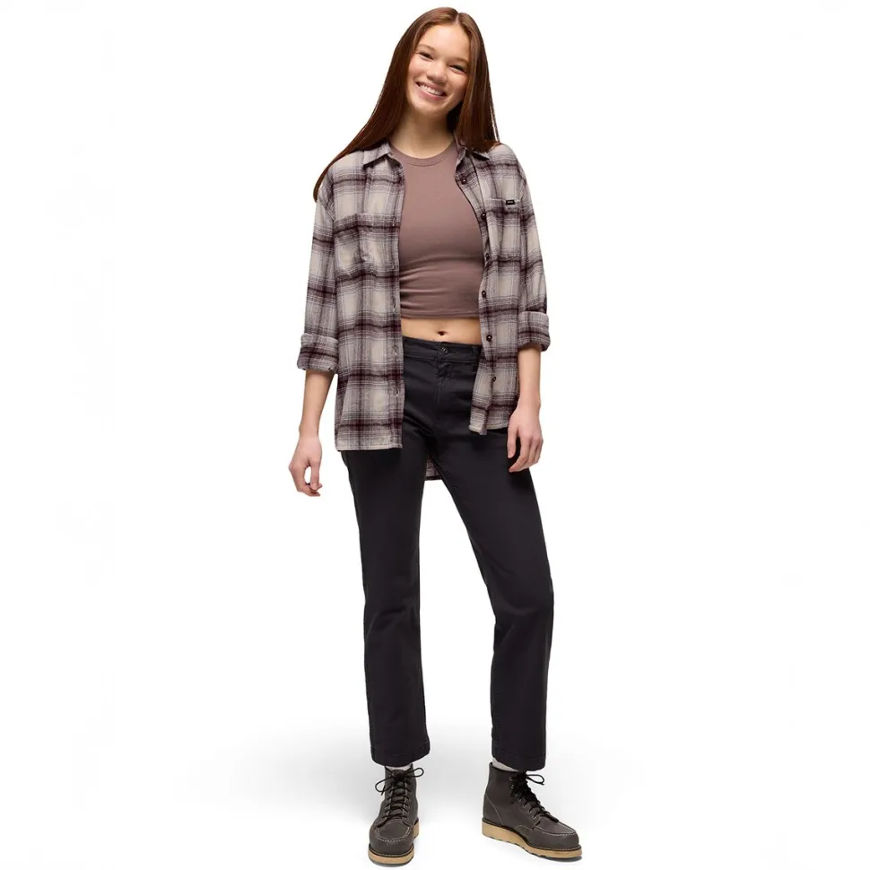 Cabin Core Flannel Shirt - Women's