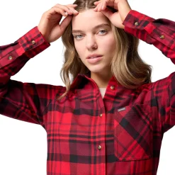 Calico Basin Flannel Long-Sleeve Shirt - Women's